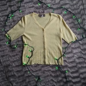 💛yellow Short Sleeve Top Norton McNaughton